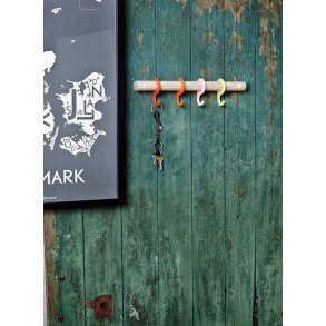 Neon Living Rainbow Knagerkke - Short red - Bg