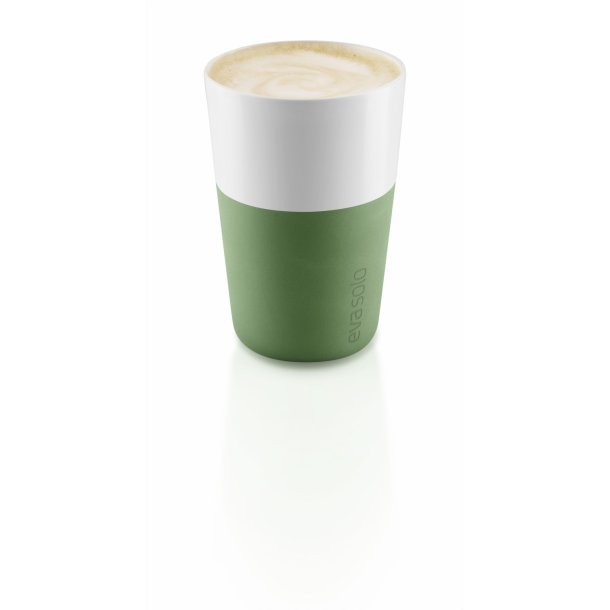 Eva Solo Caf&eacute; Latte krus, 2 stk. 360 ml - Botanic green