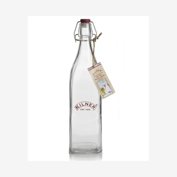 Kilner Flaske Med Patent Prop 1 Liter