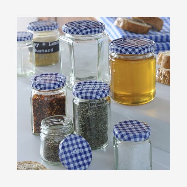 Kilner Sylteglas med Skruel�g 110 ml Str D L�g