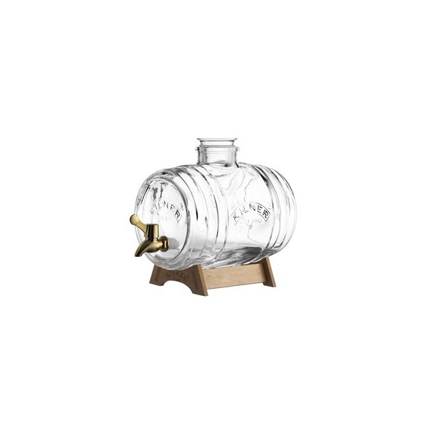 Kilner Liggende Glasdispenser - 3,5 Liter