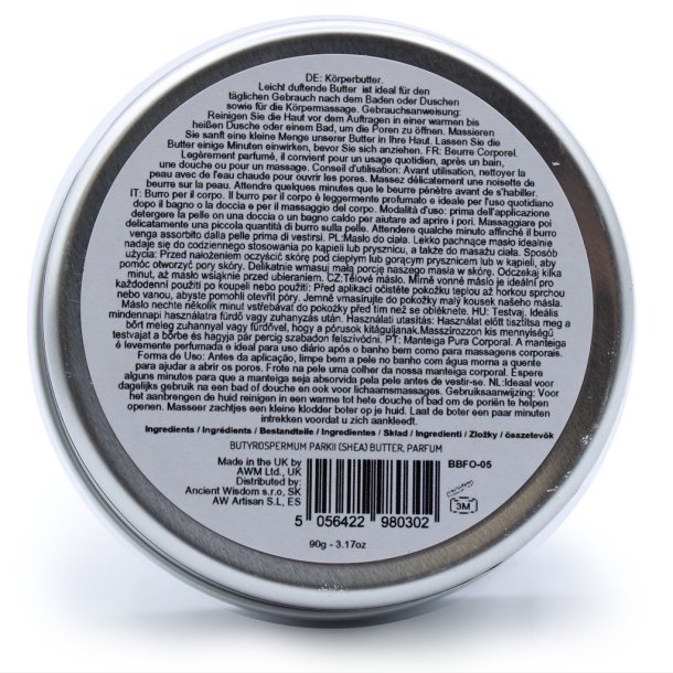 Ancient Scented Shea Body Butter 90g - Sweet Strawberry