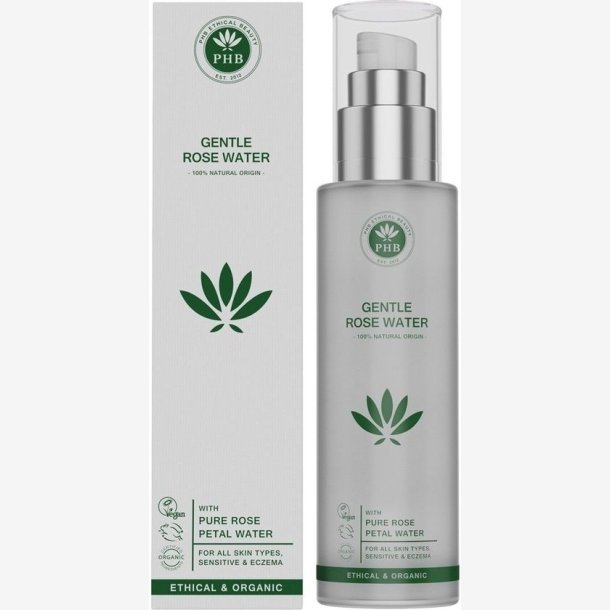 Phb Ethical Beauty - Mild Rosenvandslotion til alle hudtyper 100ml