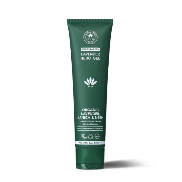 PHB Organic Lavender Hero Gel med Arnica &amp; Neem-ekstrakt til hud og hr 150ml