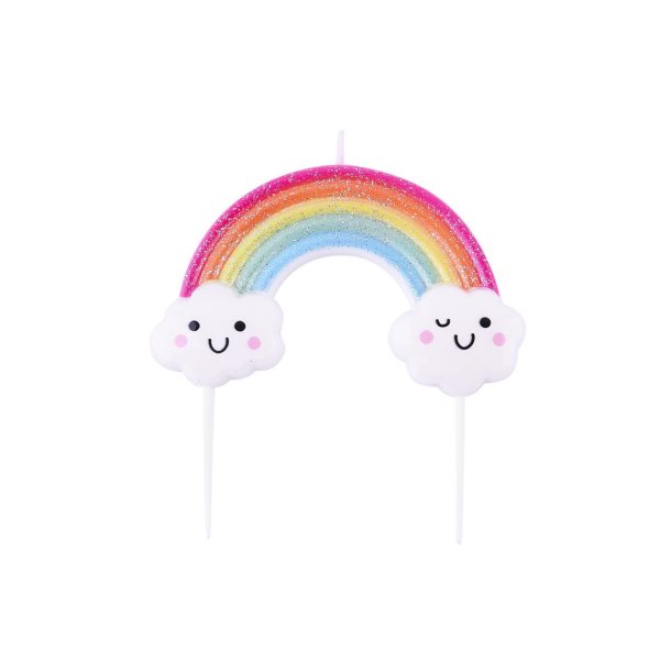 PME Fdselsdagslys Topper - Glitter Rainbow