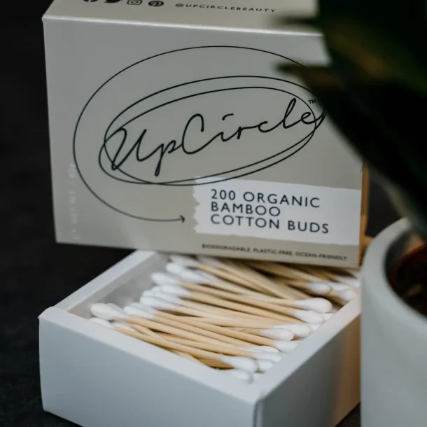 UpCircle Bambus Vatpinde (200 stk)