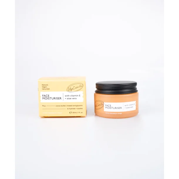 UpCircle - Face Moisturiser Ansigtscreme Vitamin E + Aloe Vera (30 ml)