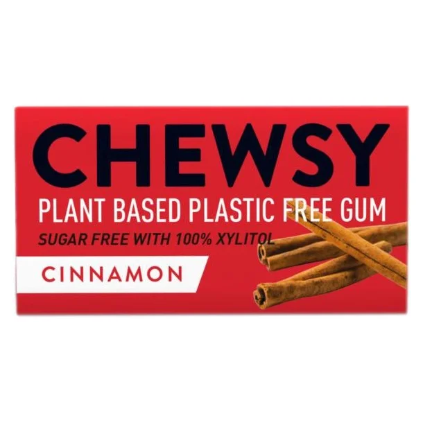 Chewsy Plastic Free Gum / Tyggegummi (15g) - Kanel