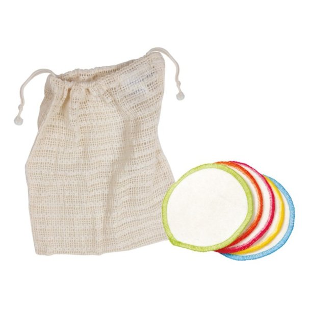 Ecoliving Runddeller 10 stk - �kologisk Bomuld