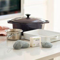 Ecoliving - St�lsvampe til Reng�ring (3 stk)