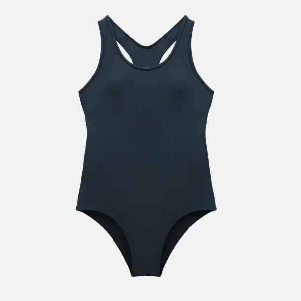 WUKA Racerback  Menstruationsbadedragt Medium Flow - Sort