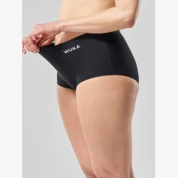 WUKA Teen Menstruationsboxer Shorts - Seamless Brief - Heavy Flow - Sort
