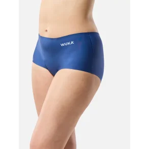 WUKA Teen Menstruationsboxer Shorts - Seamless Brief - Heavy Flow - Blå