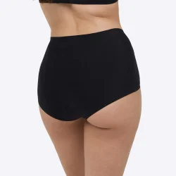 WUKA Menstruationsboxer Shorts - Seamless Brief - Heavy Flow - Sort