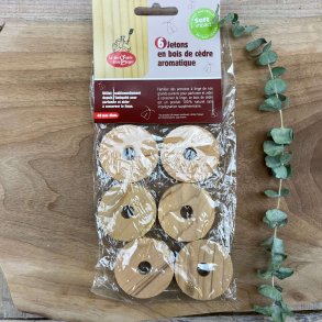 Mlringe I Cedertr 6 Stk