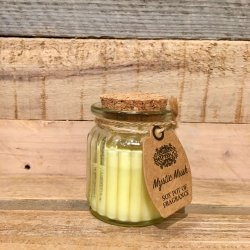 Sojalys i Krukke med Duft - Mystic Musk (60g)