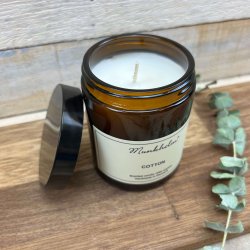 Munkholm - Soyalys i glas Cotton (180ml)