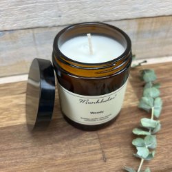 Munkholm - Soyalys i glas Woody (180ml)