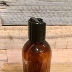 Amber Plastflaske med Disc Top (150 ml)