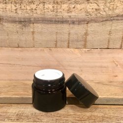 Amber Glaskrukke (10 ml)