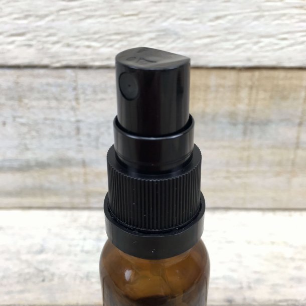 Amber Glasflaske med Spray (15 ml)