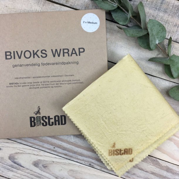 Bistad - Bivoks Wrap - Medium (2 stk)