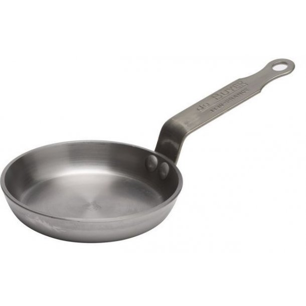 De Buyer Steel Blinis Pan Mineral B Elemento 12 Cm