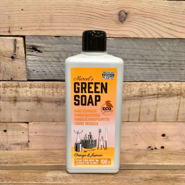 Marcel Green Soap - Flydende opvaskemiddel Orange &amp; Jasmin (500 ml)