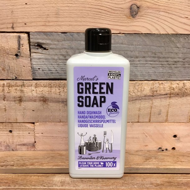 Marcel Green Soap - Flydende opvaskemiddel Lavender &amp; Rosemary (500 ml)