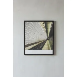 House Doctor - Place 02, Sort Fototryk, 32 x 37 cm