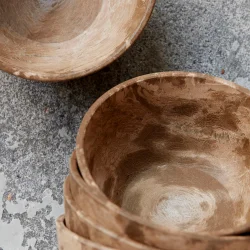 House Doctor - Skl, Serveur, Guld - h: 5.6 cm, dia: 13 cm - 4 STK