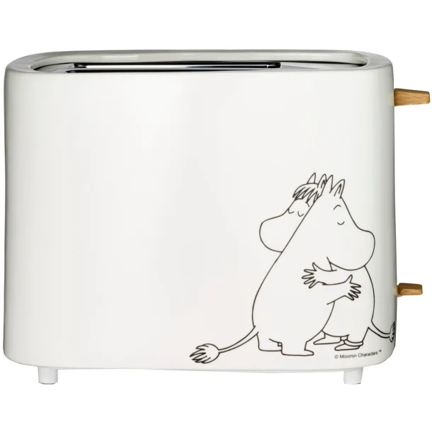 Moomin Keramisk lodret brdrister Moomin hvidt design