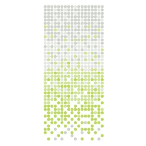 Galzone Badeforhng Prikket Hvid / Grn