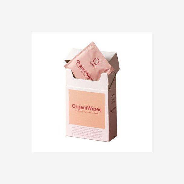 OrganiCup OrganiWipes (10 stk.)