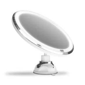 Gillian Jones suction cup mirror with adjustable LED light  20 cm 5 x Zoom