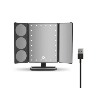 Gillian Jones Hollywood panel mirror with powerful LED L 30 x H 20 x W11 cm