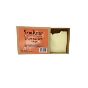 Sæberiget - Økologisk Shampoobar Orange (100 g)