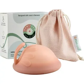 Femi.Eko Menstruationsdisk 38ml - (68 mm) Universal Hard - Lyser�d