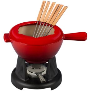 Le Creuset Ostefondue 2,0 Liter - Cerise
