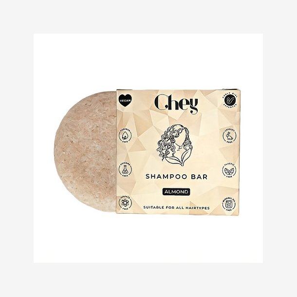 Chey Solid Shampoo Bar - Almond