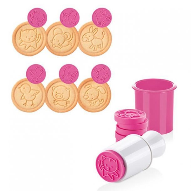 Tescoma Cookie Stempel, 6 Sm Dyr Delicia