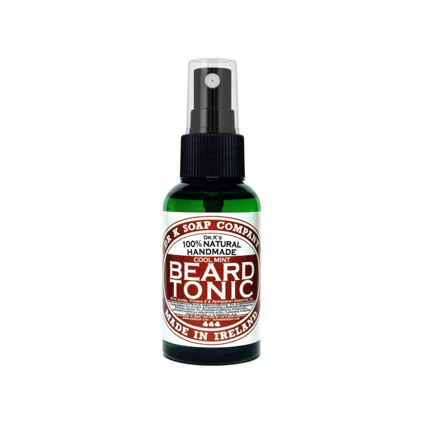 DR K Soap Company 100% Naturlig Hndlavet - Beard Tonic Cool Mint (50 ml)