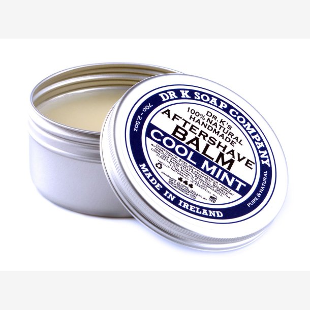 DR K Soap Company 100% Naturlig H�ndlavet - Aftershave Balm Cool Mint (70 g)