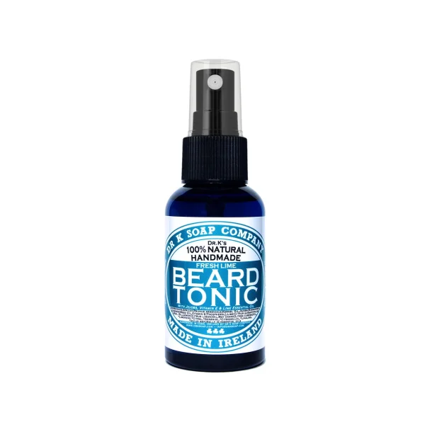 DR K Soap Company 100% Naturlig Hndlavet - Beard Tonic Fresh Lime (50 ml)