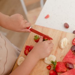 Kiddikutter Brnekniv - Chestnut