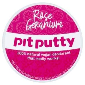 Pit Putty Deodorant Rose Geranium 68G