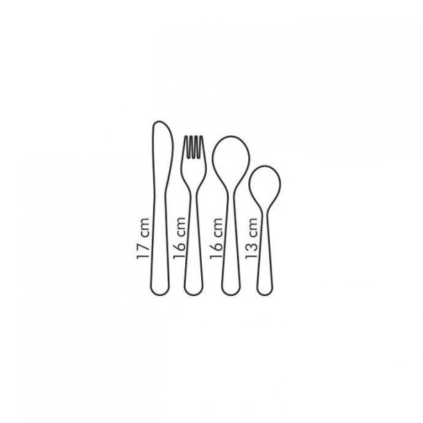 Tescoma Kid Bestick, Feer, 4 Stk Bambini