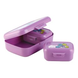 Tescoma Sunde Beholdere Til Snacks, 3 Stk, Lilla Dino