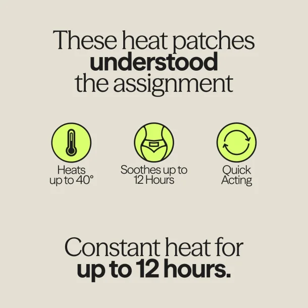 Wuka Varmeplastre 4 Stk - 12 Timer