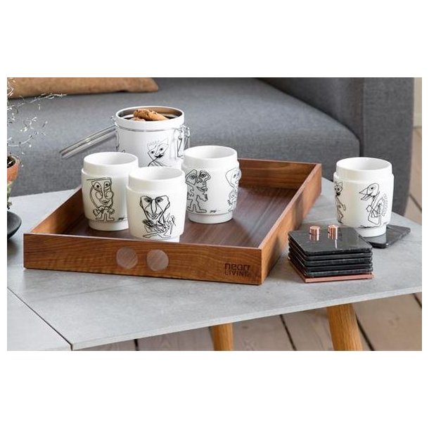 Neon Living Marmor Coasters - Sort 70010